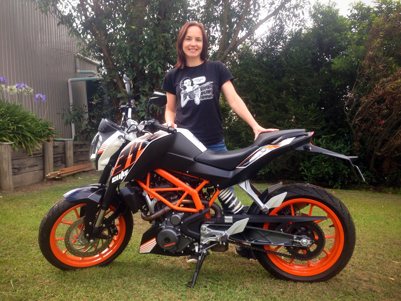 ktm duke girl