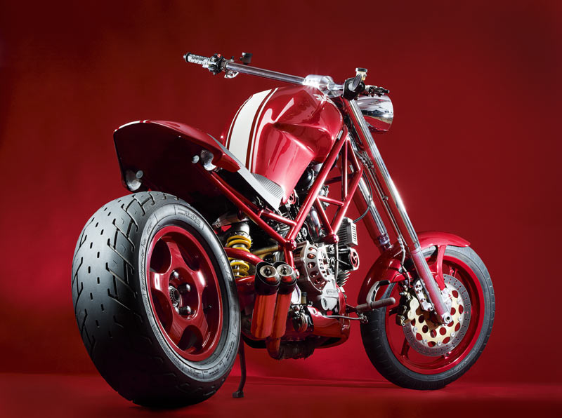 ducati monster chopper