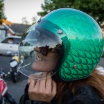 Stormie Ray and 3/4 Helmet + Bubble Visor