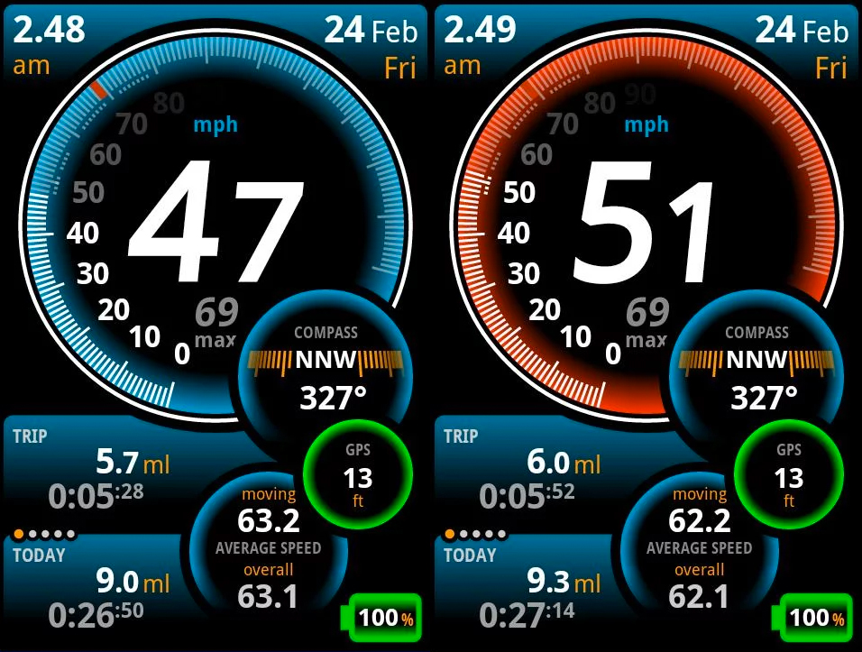 how to check my travel speed