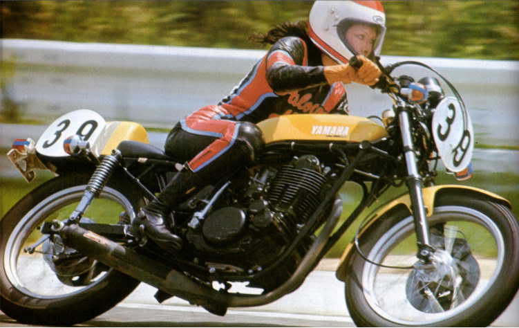Hiroko Hori, joined a road race in 1976 as the first female racer.
