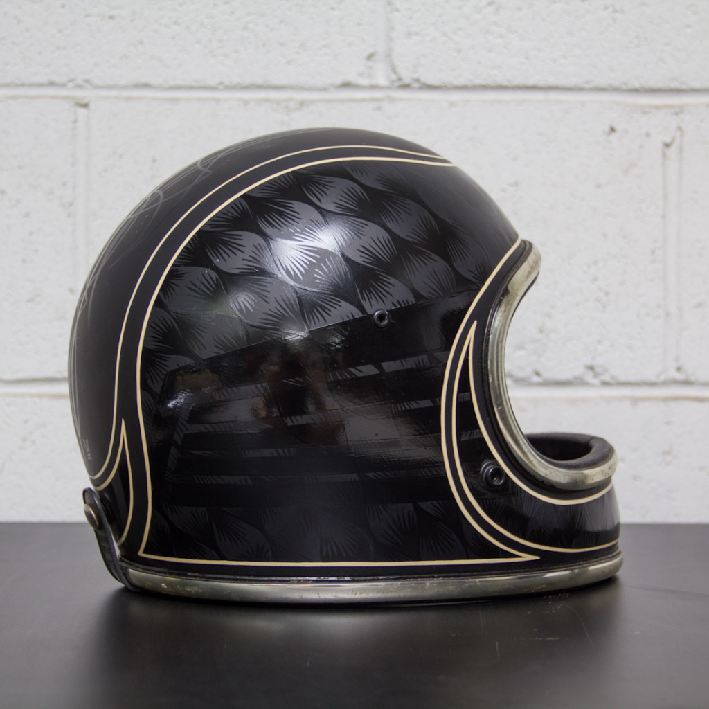 Wolf Designs' Custom Arthur Fulmer Helmet – Moto Lady