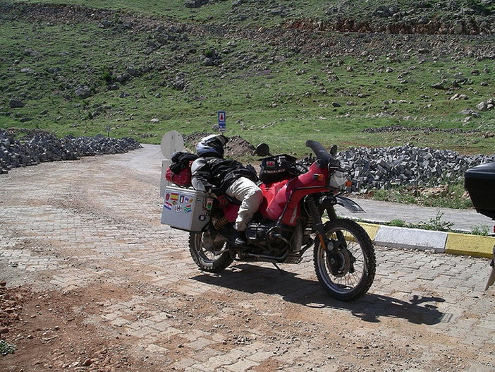 ADV rider Mount Nemrut, Turkey - Julio Era (flickr)