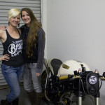 Alicia of MotoLady & Sofi Tsingos of GT Moto