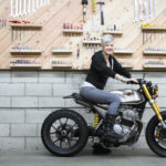 Alicia on Katee Sackhoff's Classified Moto custom
